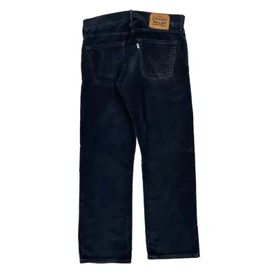 Levis Cord Trousers - 32? Waist Navy Cotton