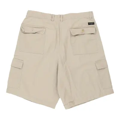 Top Moda Cargo Shorts - 40W 9L Beige Cotton