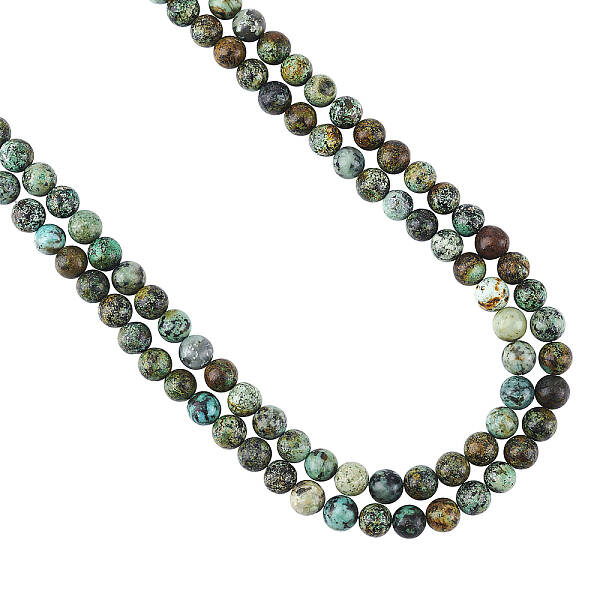 Natural African Turquoise(Jasper) Beads Strands