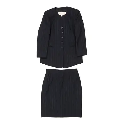 Escada Co-Ord - Small Black Wool | Size: small