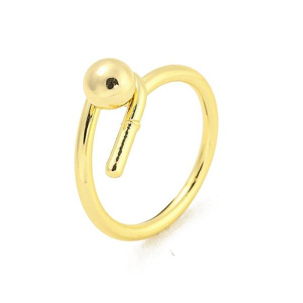 Round Brass Finger Rings
