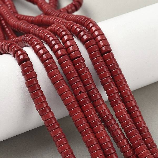 Dyed Natural Magnesite Beads Strands
