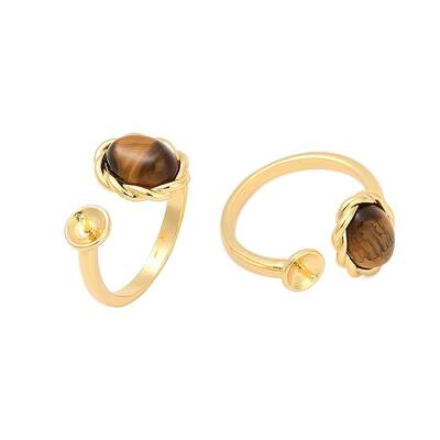 Brass Cuff Rings for Women