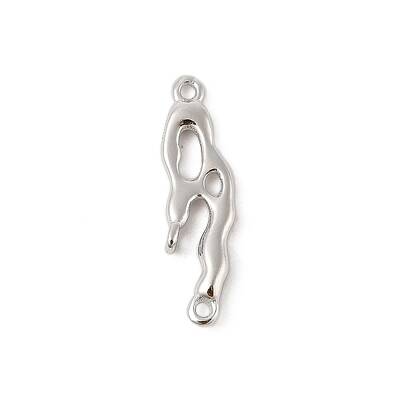 925 Sterling Silver Irregular Shaped Chandelier Component Links