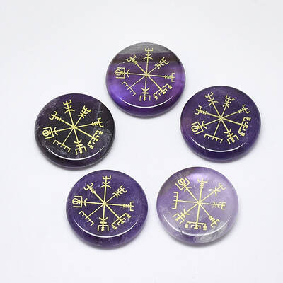 Natural Amethyst Cabochons