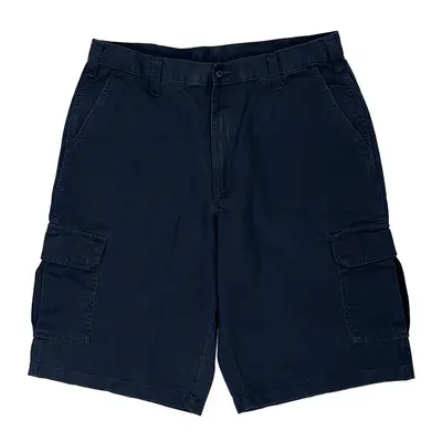 Dickies Cargo Shorts - 34? Waist Navy Cotton