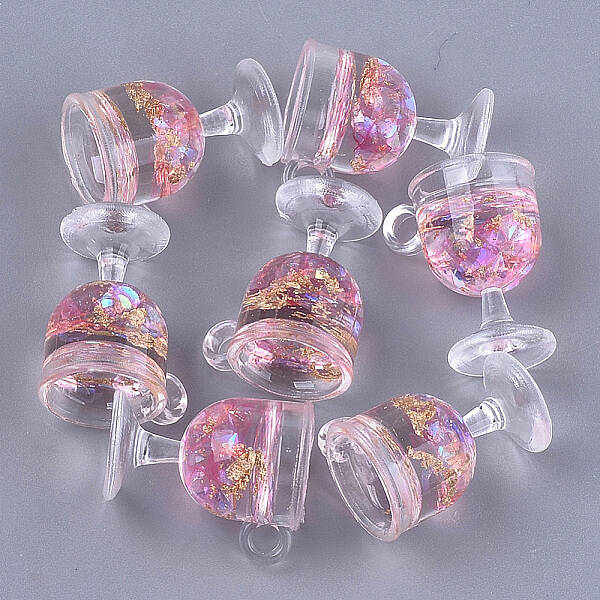 Resin Cup Pendants