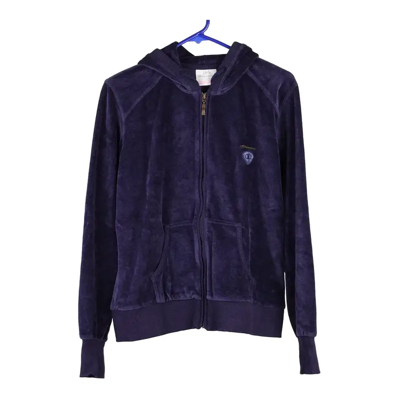 Champion Zip Up - Medium Navy Cotton