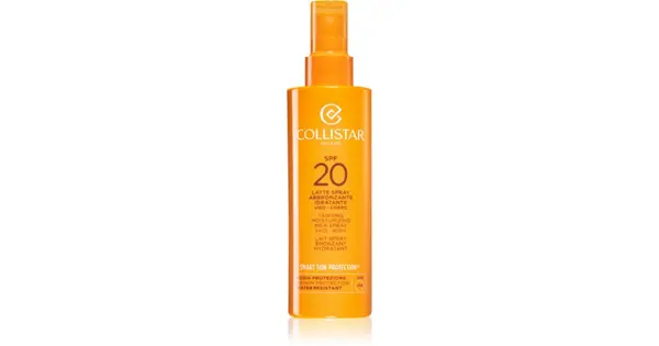Collistar Smart Sun Protection Moisturizing Sun Spray SPF 20 Protective Spray Milk SPF 20 200 ml