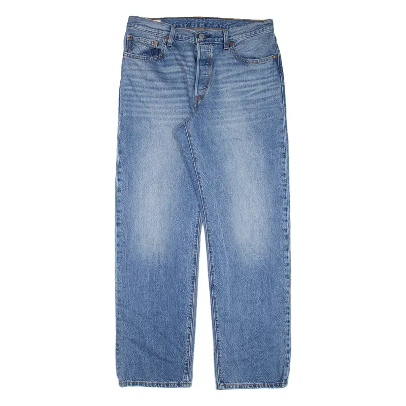LEVI'S 501 BIG E Jeans Womens Blue Regular Straight W32 L31