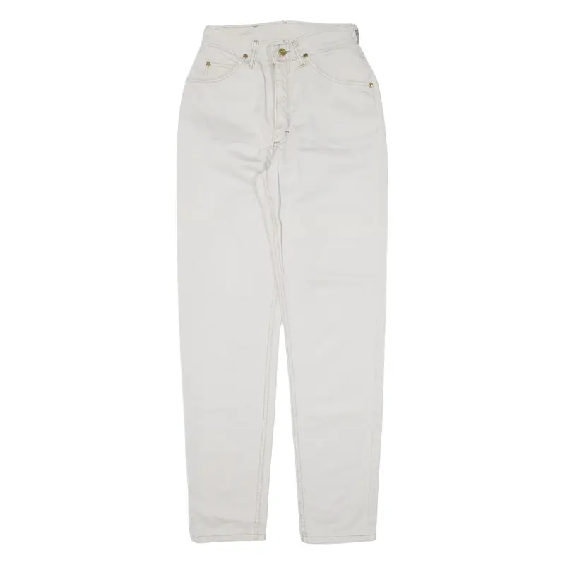 LEE Womens Trousers Beige Regular Tapered W25 L31