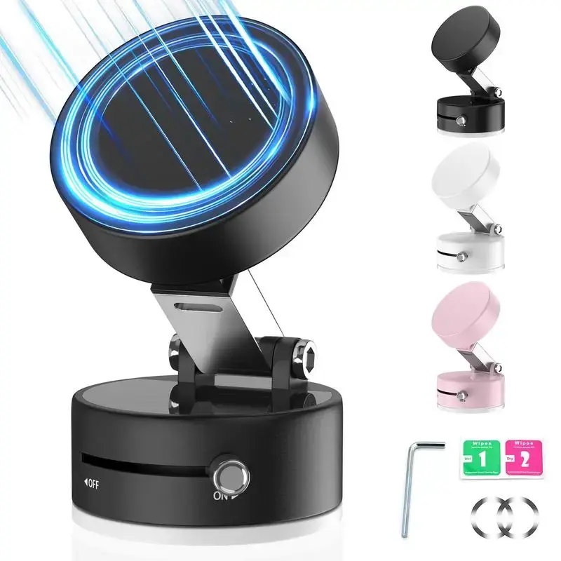 Vacuum Magnetic Phone Holder for Car, Magnetic Phone Mount Foldable & Portable Phone Stand, Multipurpose Phone Holder for Car...