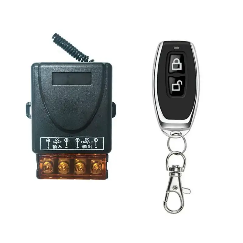DC wireless remote control switch Wiring-free lamps Intelligent switch Water pump remote control Motor remote control switch