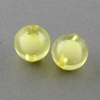 Transparent Acrylic Beads