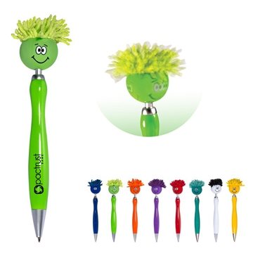 150 Custom MopToppers Spinner Ball Pen - Screen Cleaner & Fidget