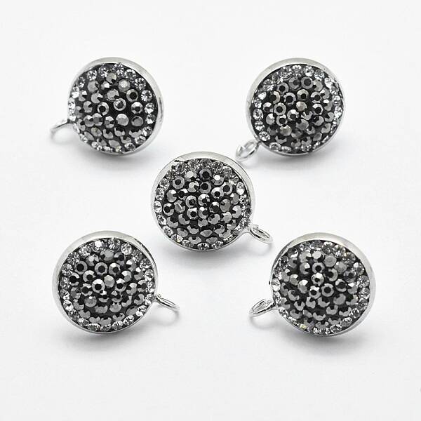 Brass Polymer Clay Stud Earring Findings