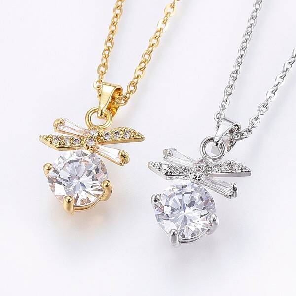 304 Stainless Steel Pendant Necklaces