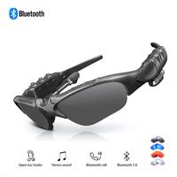 Bluetooth Sunglasses 2025 - Sleek Design, Flip-Up Lens, 150mAh Battery, Charging Cable Included, Wearable, Adjustable, Foldab...