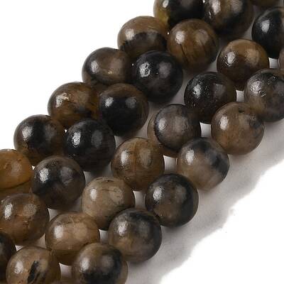 Natural Chiastolite Beads Strands