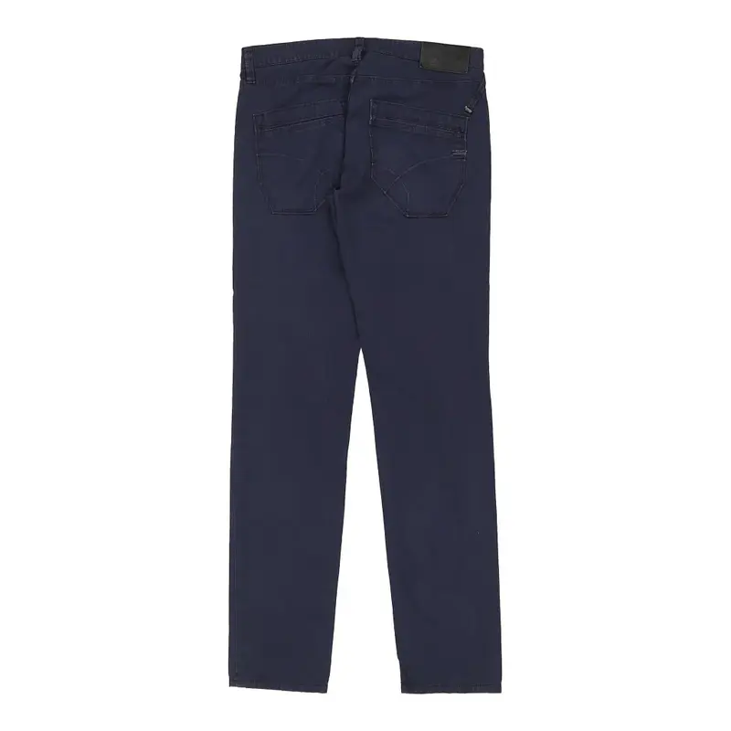 Gas Jeans - 30W 31L Blue Cotton