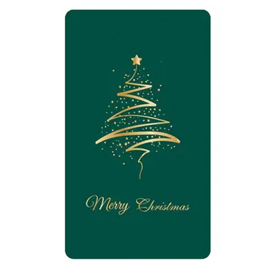 Memory Holiday Card™ - Green-Christmas Tree