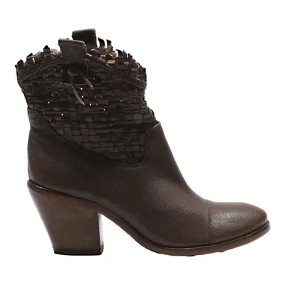 FRU.IT Ankle Boots Brown Leather Womens UK 6