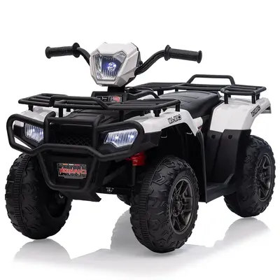 Garvee Ride - P Series: 12V Ride on Quad ATV for Kids, Electric Vehicle for Toddlers, High/Low 2.2mph Safety Speed for Child,...