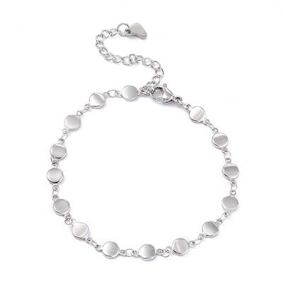 Tarnish Resistant 304 Stainless Steel Link Chain Bracelets