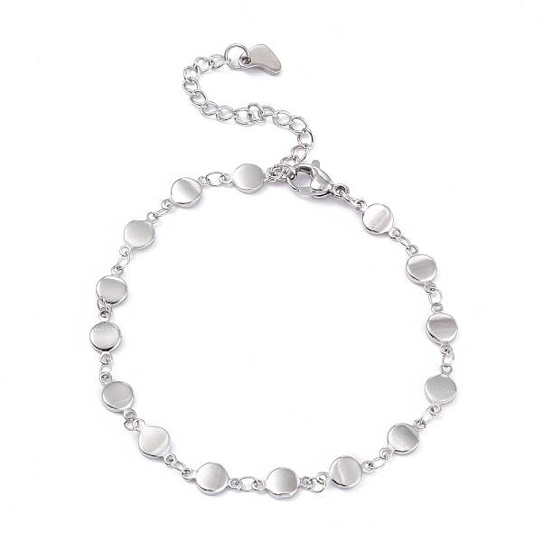 Tarnish Resistant 304 Stainless Steel Link Chain Bracelets