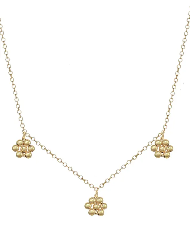 Flora Necklace | Metal Color: Gold