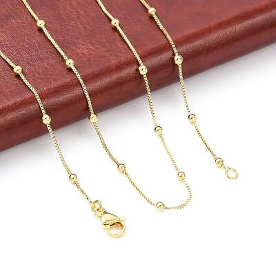 Brass Satellite Chains Necklace for Women