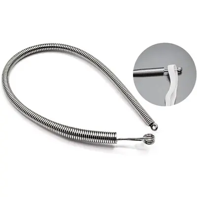 3Pcs Spring Loop Threader, Flexible Stainless Steel Drawstring Threader Tool,Bendable Multi-Purpose Cord Threading Tool for E...