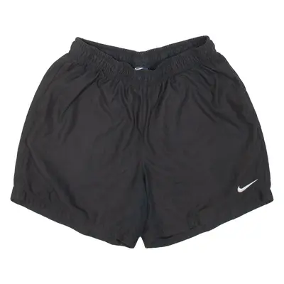 NIKE Mens Sports Shorts Black L W28