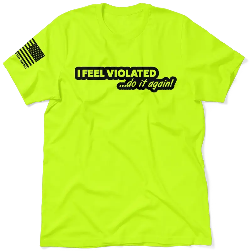Violated - Safety Yellow T-Shirt