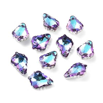AB Color Plated Electroplate Glass Pendants