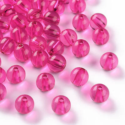 Transparent Acrylic Beads