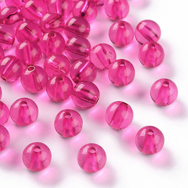 Transparent Acrylic Beads