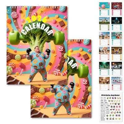 2026 Sugar Control Calendar: Effortlessly Safeguard Your Health & Sugar Management Calendar& Low-Carb Lifestyle & Blood Sugar...