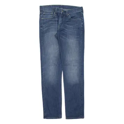 LEVI'S 511 Jeans Mens Blue Slim Straight Stone Wash W32 L34