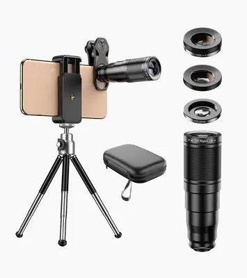 4 in 1 22X Telephoto lens Kits With Tripod Bundle