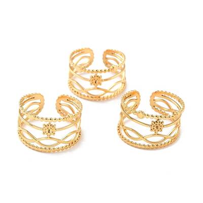 Ion Plating(IP) 304 Stainless Steel Finger Rings