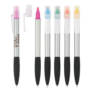 250 Customized Neptune Pen With Highlighter - Twist Action & ...