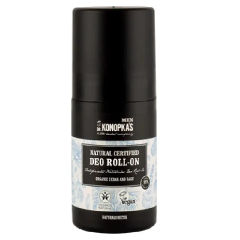Dr. Konopka's Men Natural Deodorant Roll-On, 50 ml