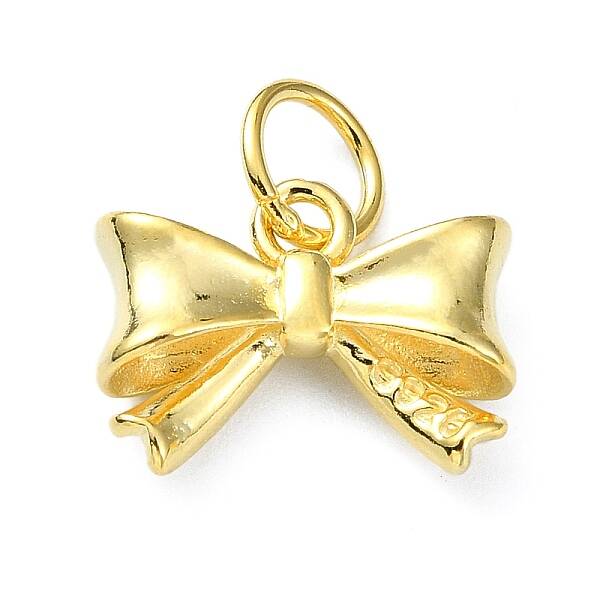 925 Sterling Silver Bowknot Charms