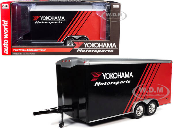 Four Wheel Enclosed Car Trailer \