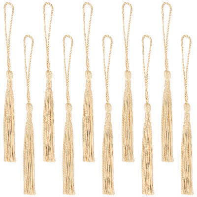 100Pcs Polyester Tassel Big Pendant Decorations