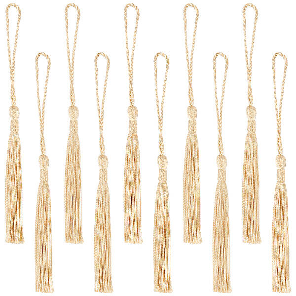 100Pcs Polyester Tassel Big Pendant Decorations