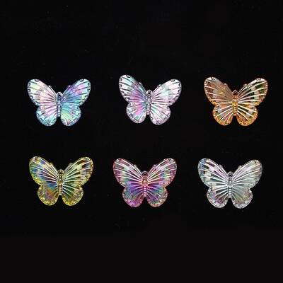 Electroplate Acrylic Pendants
