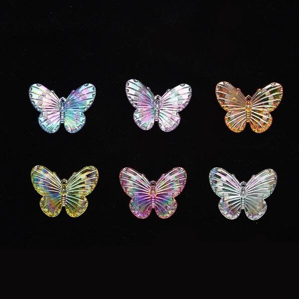 Electroplate Acrylic Pendants