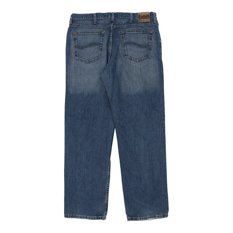 Lee Jeans - 38W 32L Dark Wash Cotton